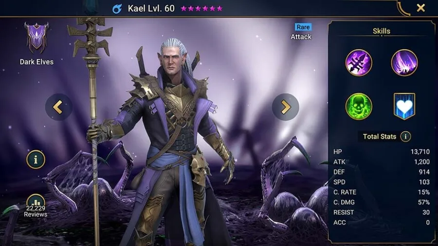 Kael character artwork