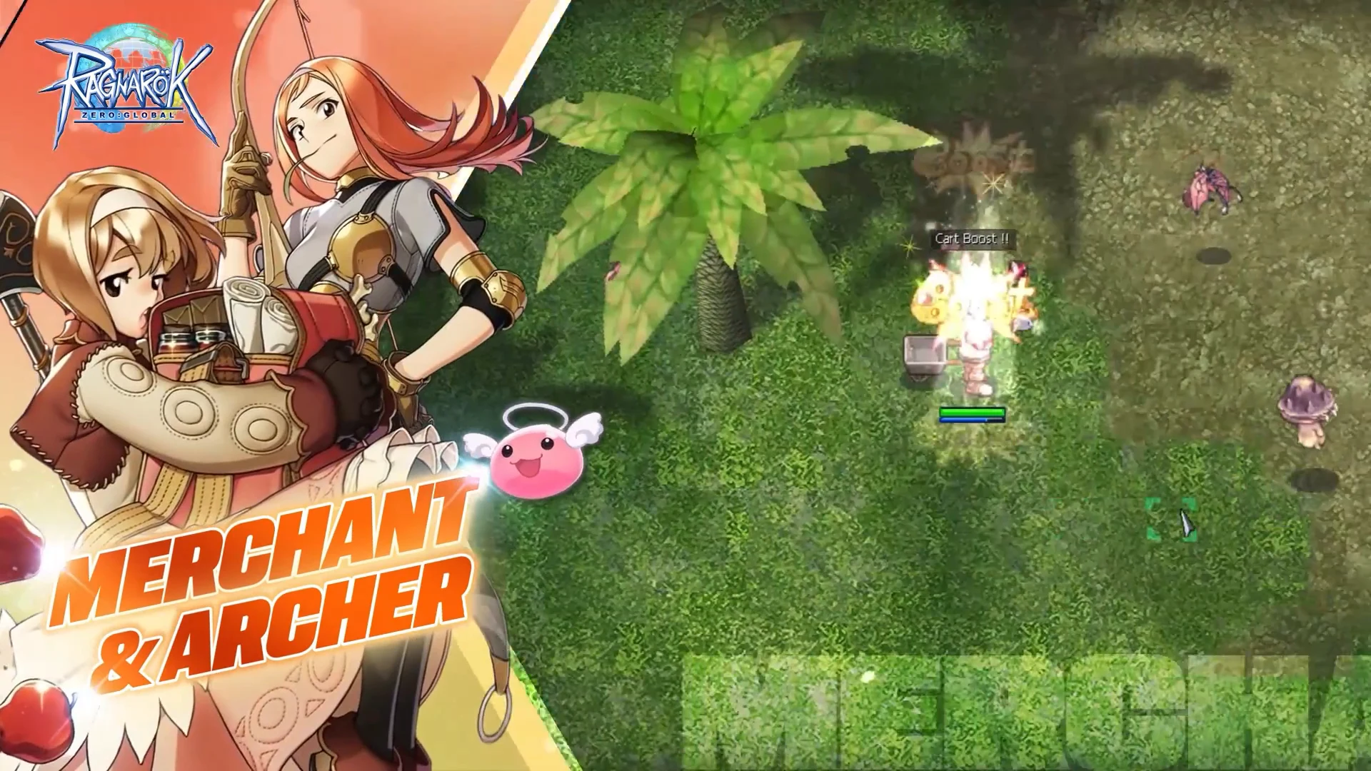 Official Merchant and Archer class artwork from Ragnarok Zero: Global