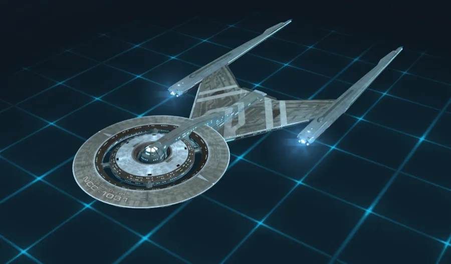 USS Discovery character artwork