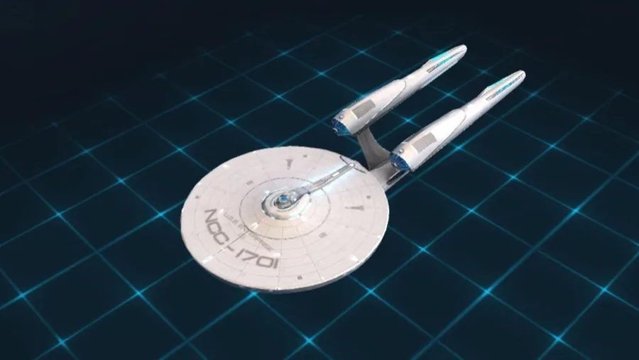 USS Enterprise character artwork